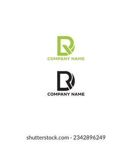 DR logo monogram. Vector illustration.