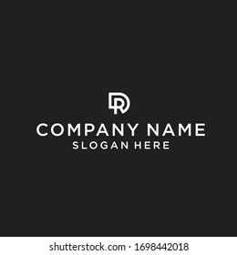DR logo vector icon designs