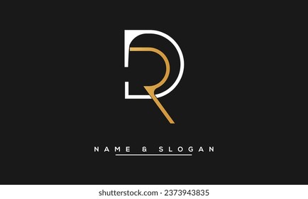 DR,  RD  Abstract  Letters  Logo  Monogram