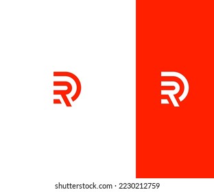 DR, RD Letter Logo Vector Template Abstract Monogram Symbol . Usable for Business sport, technology, fashion, digital And future creative logo