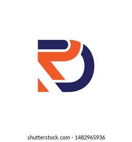 DR or RD logo and icon designs