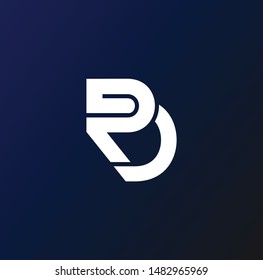 DR or RD logo and icon designs