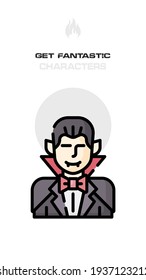 The dracula avatars, Element, Character Design. Crazy and Fantasy Future World Topic. Realistic, Cartoon, Fantastic, Sci-fi Style