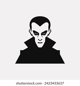 Dracula bat nosferatu icon - Simple Vector Illustration