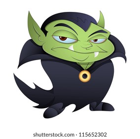 Dracula Cartoon Illustration