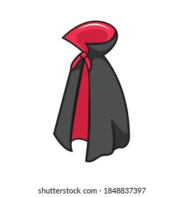 The dracula cloak vector is very cute