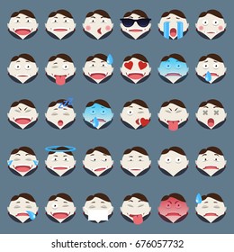 Dracula emoticon collection