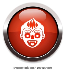 dracula face icon