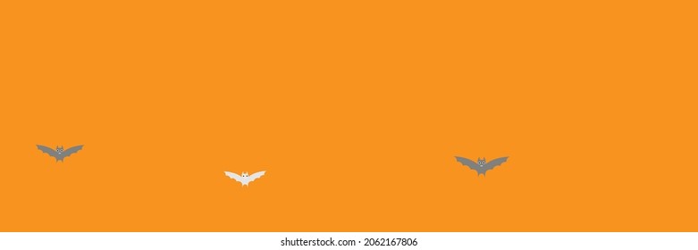 Dracula Funny Gothic Black White Bats. Grey Monster Chaos Scary Cartoon Backdrop. Sky Vampire Creepy Spooky Mysterious Bats Design Pic. Faces Orange Horror Fear Party Halloween Modern Design.