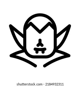dracula icon or logo isolated sign symbol vector illustration - high quality black style vector icons
