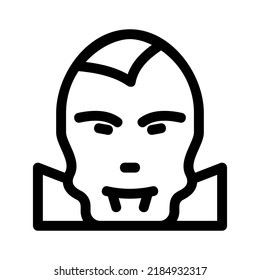 dracula icon or logo isolated sign symbol vector illustration - high quality black style vector icons

