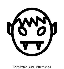 dracula icon or logo isolated sign symbol vector illustration - high quality black style vector icons

