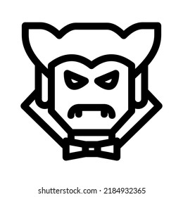 dracula icon or logo isolated sign symbol vector illustration - high quality black style vector icons
