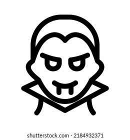 dracula icon or logo isolated sign symbol vector illustration - high quality black style vector icons
