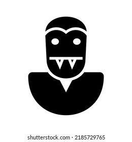 dracula icon or logo isolated sign symbol vector illustration - high quality black style vector icons
