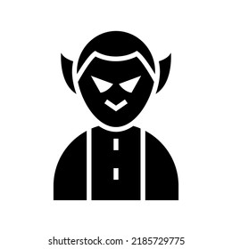 dracula icon or logo isolated sign symbol vector illustration - high quality black style vector icons
