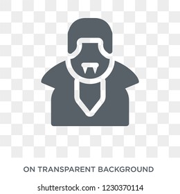 Dracula icon. Trendy flat vector Dracula icon on transparent background from Fairy Tale collection. 