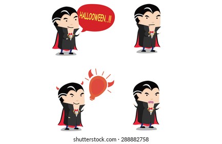 Dracula Mascot 1