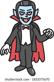 Dracula is a monster that sucks human blood.