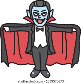 Dracula is a monster that sucks human blood.