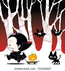 Dracula style is the 'Classic Monsters - Halloween 