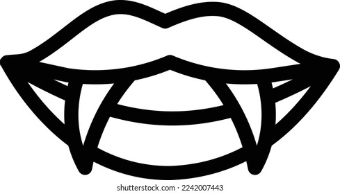 Dracula, Vektorgrafik auf transparentem Hintergrund. Hochwertige Symbole. Dünne Vektorsymbole für Konzept und Grafikdesign. 
