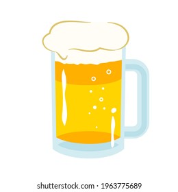 Draft beer.Vector illustration that is easy to edit.