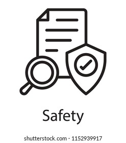 
A draft with details being scrutinized by a hand glass, having verified shield, motion for order tracking 
