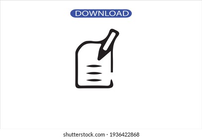 Draft icon or logo high resolution