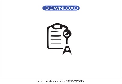 Draft icon or logo high resolution