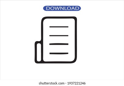 Draft icon or logo high resolution