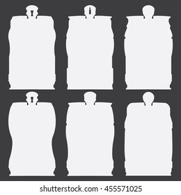 draft keg of fresh cold hop pilsner or lager barley or wheat beer vector set of icons illustration