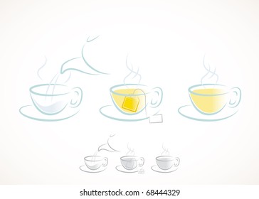 Draft for making tea.