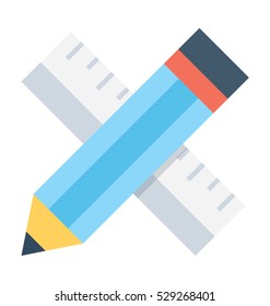 Draft Tools Vector Icon