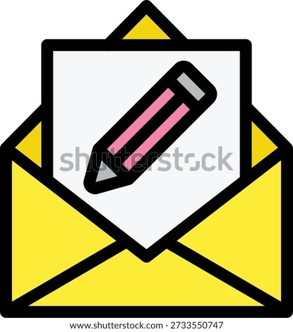 Draft Vector Icon Design Illustration