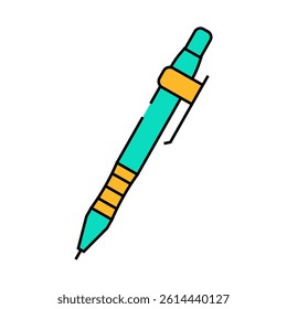drafting pencil architectural drafter line icon vector. drafting pencil architectural drafter sign. isolated symbol illustration