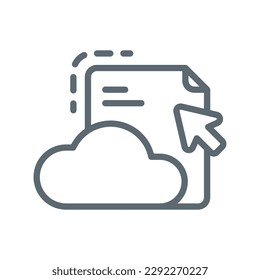 arrastrar y soltar, añadir nuevo archivo de documento, hacer clic en ilustración de concepto de botón de diseño plano eps10. elemento gráfico moderno para página de inicio, estado vacío ui, infografía, icono