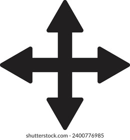  Drag and drop icon . Move icon arrow drag symbol vector