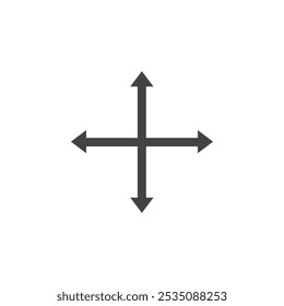 Drag icon Symbol mark in filled style