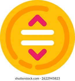 Drag Line vector Icon Design