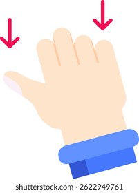 Drag Line vector Icon Design