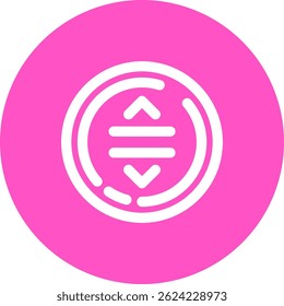 Diseño de icono de Vector de línea de arrastre