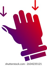 Drag Line vector Icon Design