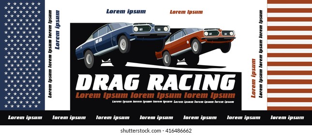 drag racing black flag