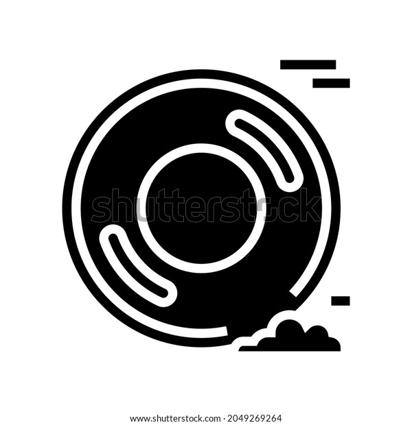 drag racing tires glyph\
icon vector. drag racing tires sign. isolated contour symbol black\
illustration