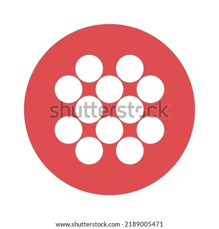  draggable dots Vector icon which can easily modify or edit

