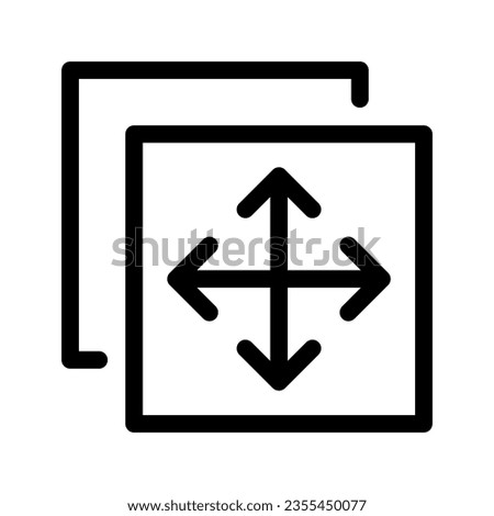 Draggable Icon Vector Symbol Design Illustration