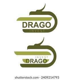 Drago Invest business Logo design