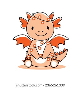 dragon 2024 happy new year illustration