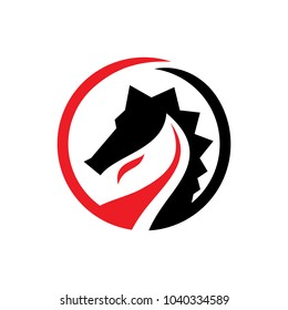 Dragon abstract sign